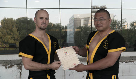 Sonny Mannon and Master Liu 